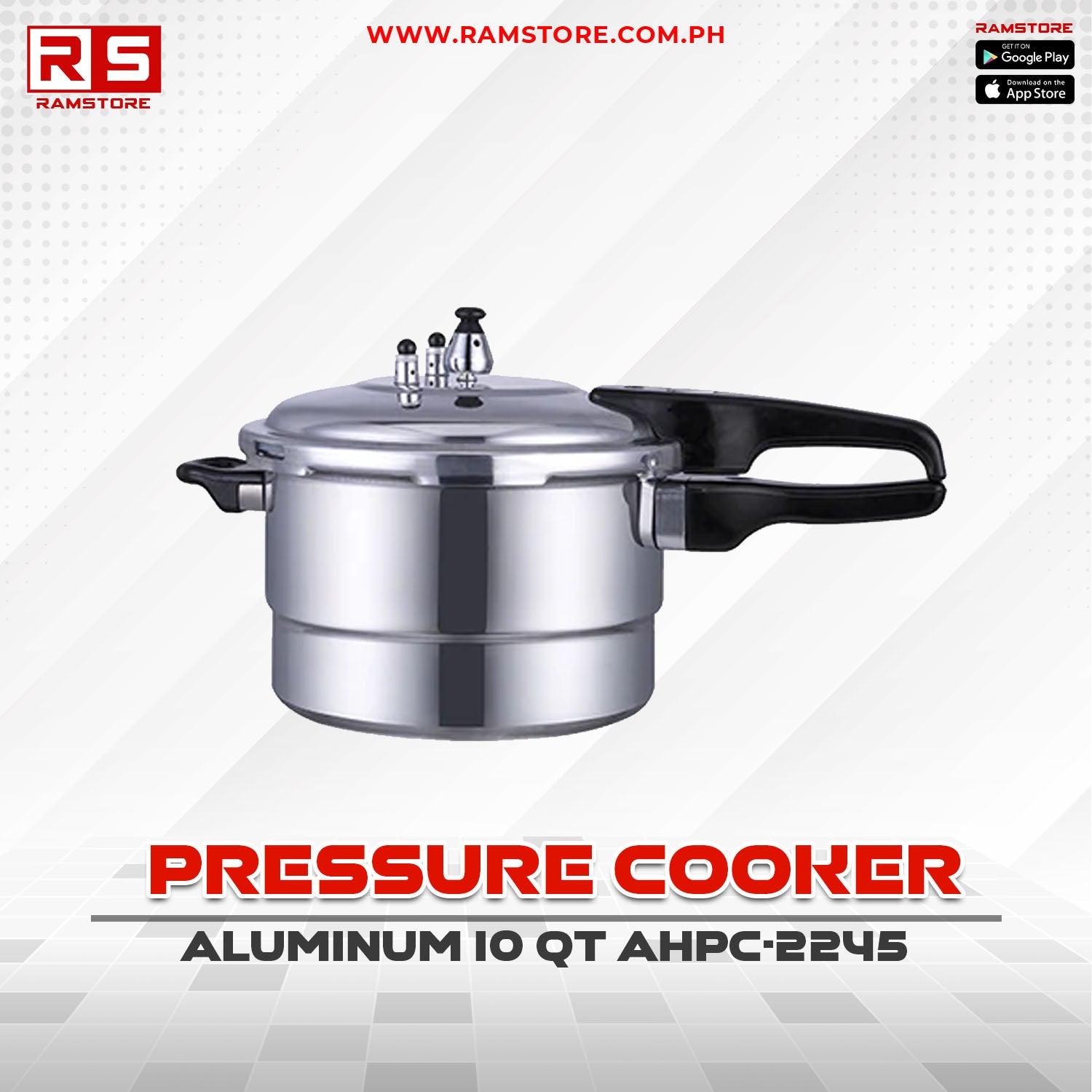 STA Pressure Cooker American Heritage 10Q Aluminum