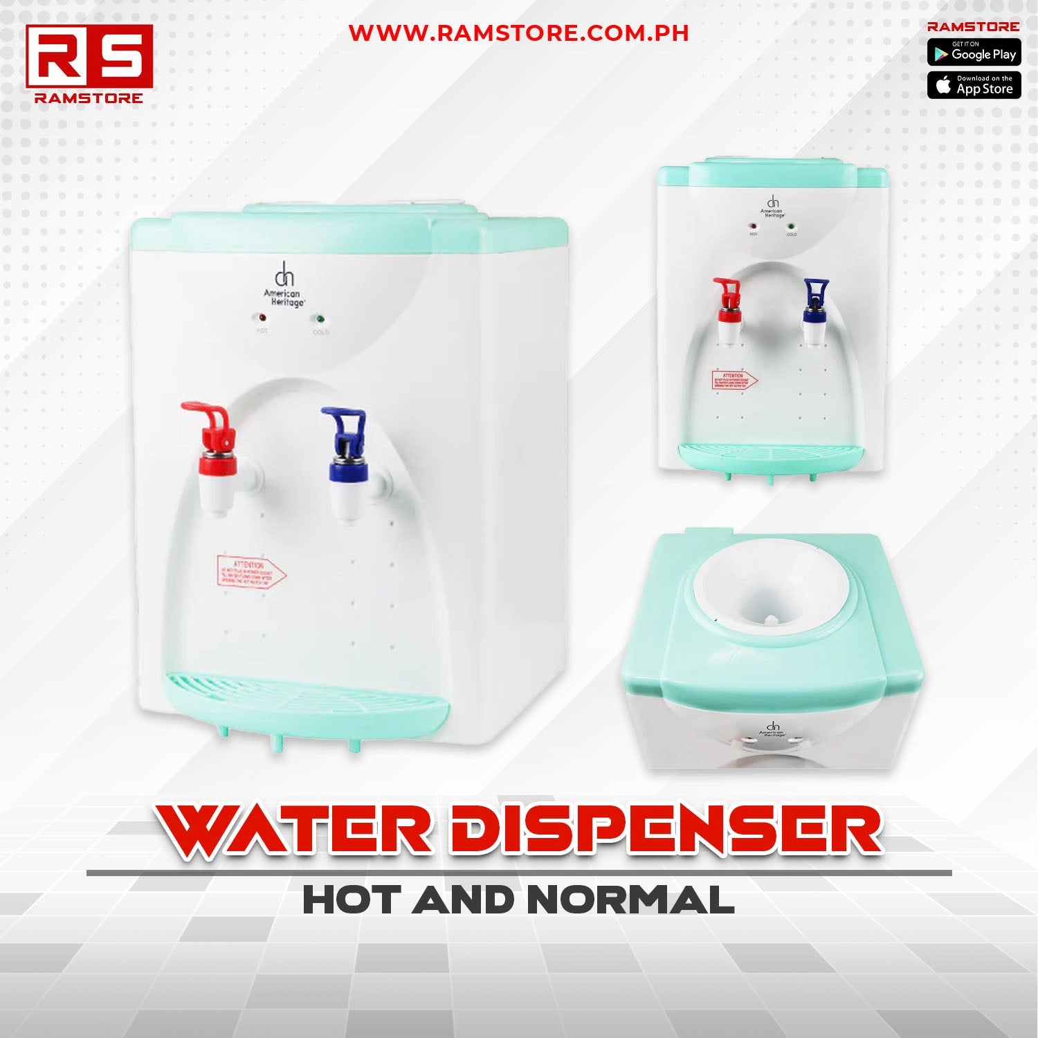 STA Dispenser American Heritage Hot And Cold Water