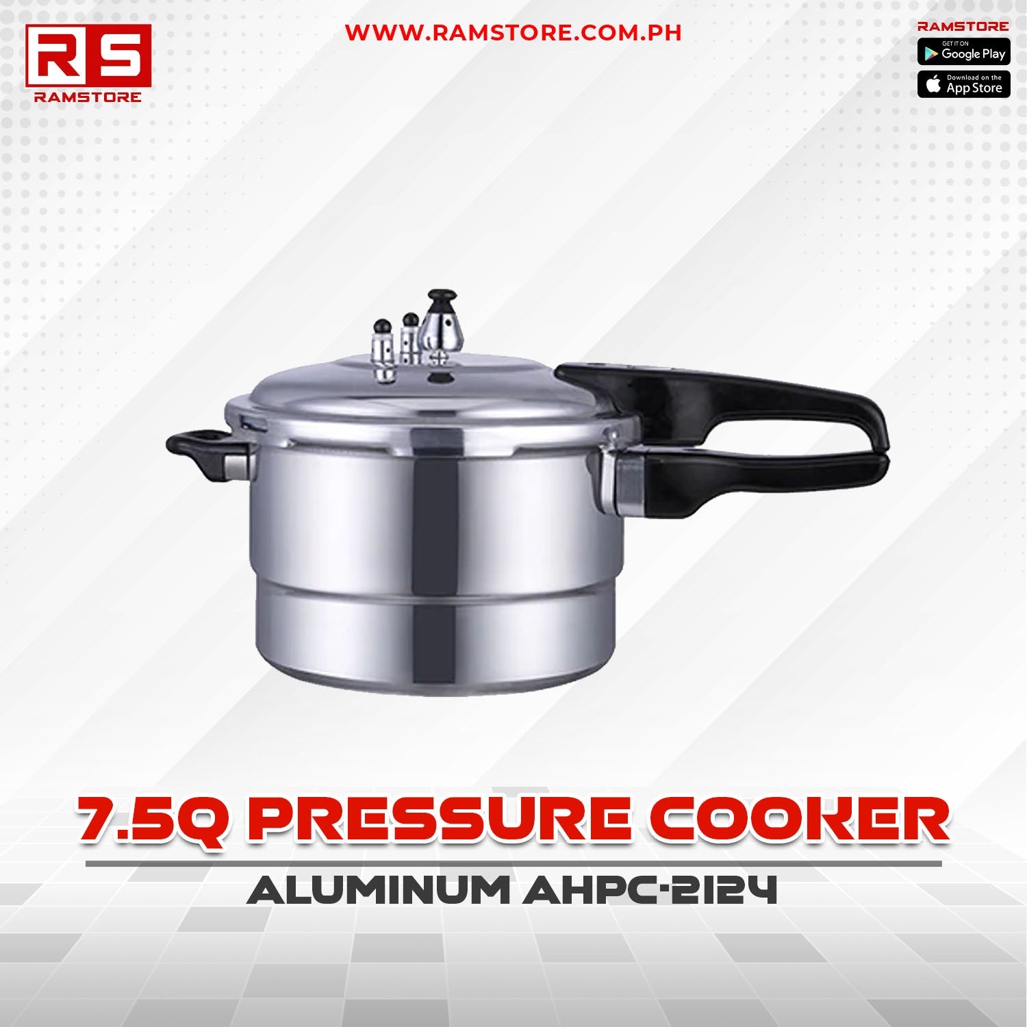 STA Pressure Cooker American Heritage 7.5Q Aluminum