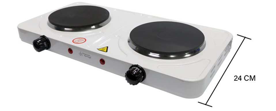 STA Stove American Heritage Double Hotplate Electric