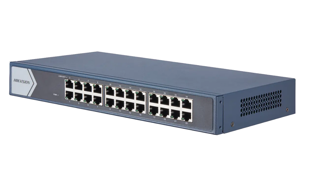 Hikvision 24 Port Gigabyte RJ45 Steel Case DS-3E0524-E DS-3E0524-E
