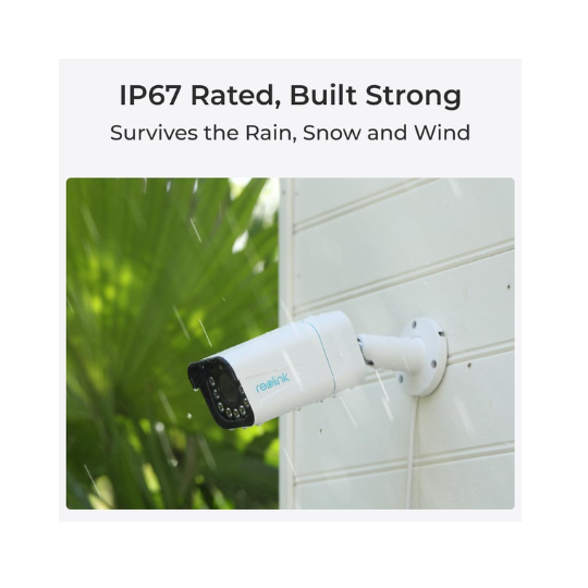 Reolink P430 8MP 4K Smart PoE Camera with Spotlight & Color Night Vision
