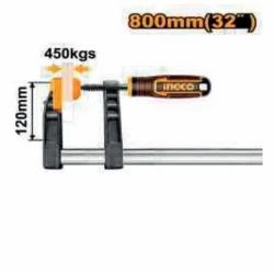 INGCO F CLAMP WITH PLASTIC HANDLE