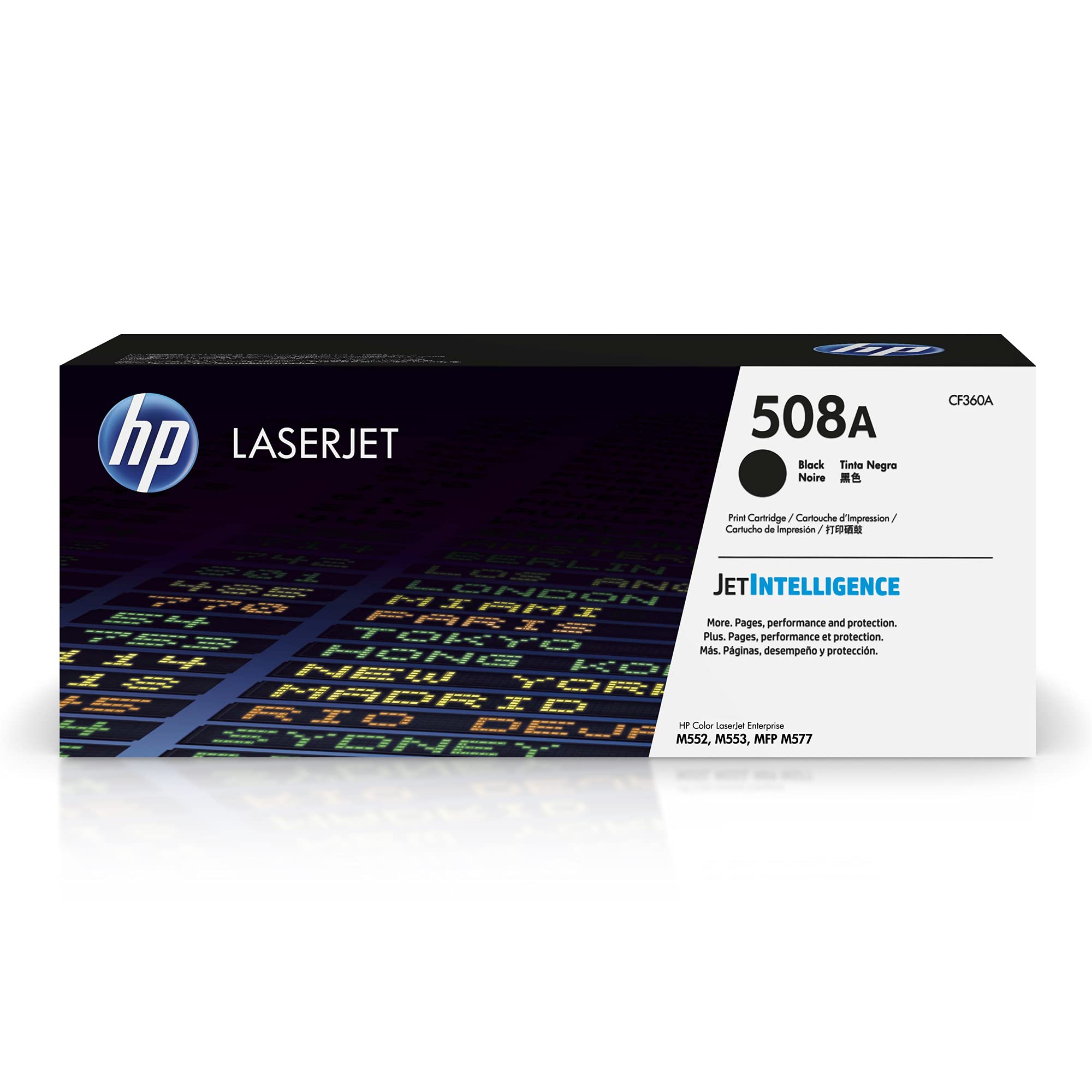 HP 508A Black Original LaserJet Toner Cartridge