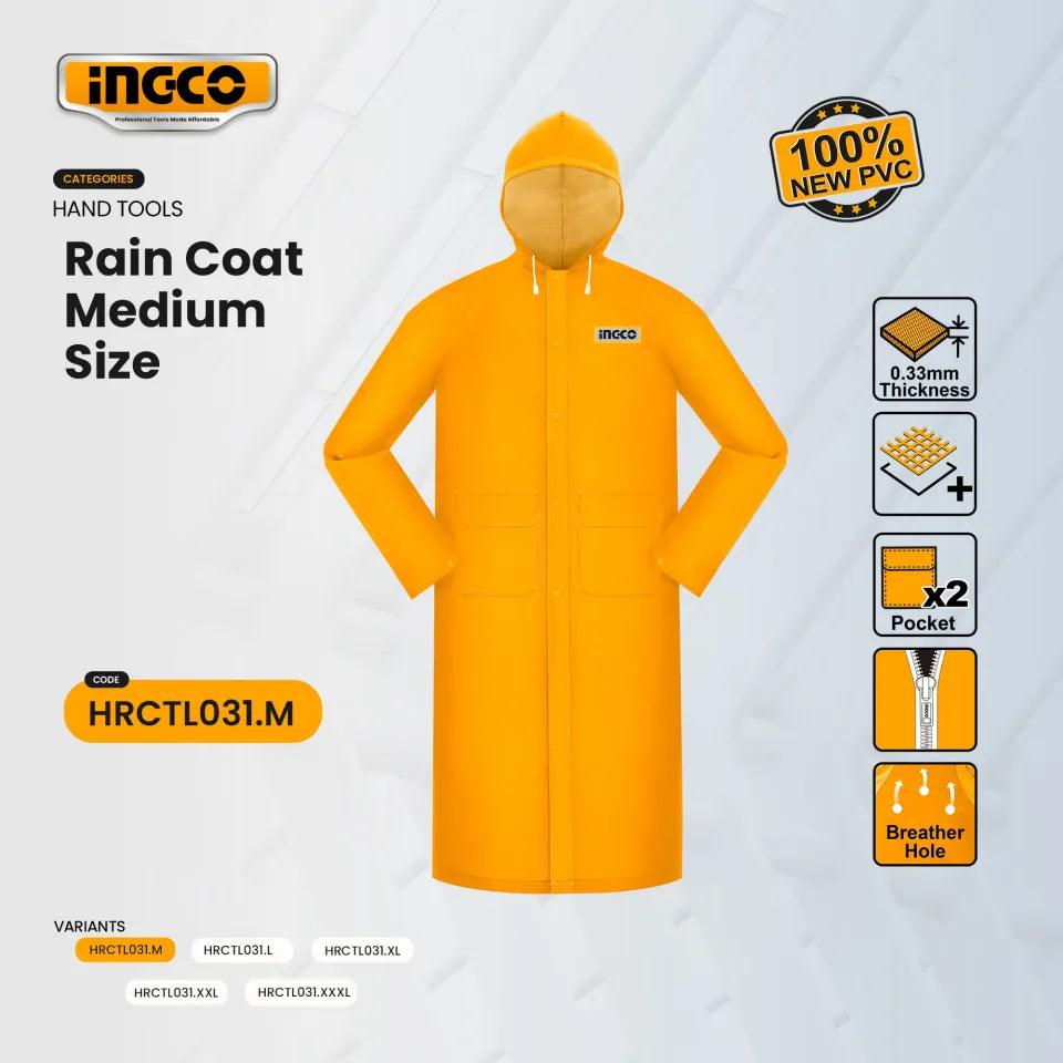 INGCO RAIN SUIT MEDIUM