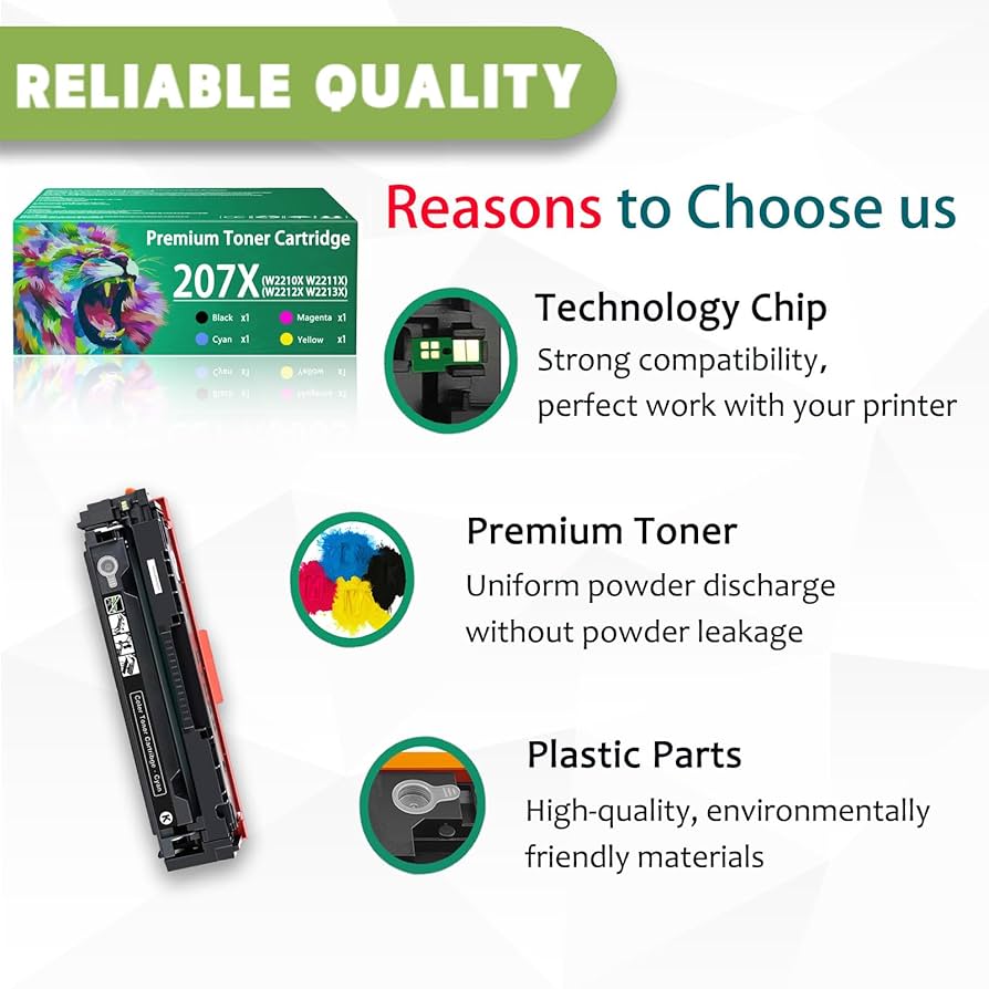 HP 207X Cyan LaserJet Toner Cartridge