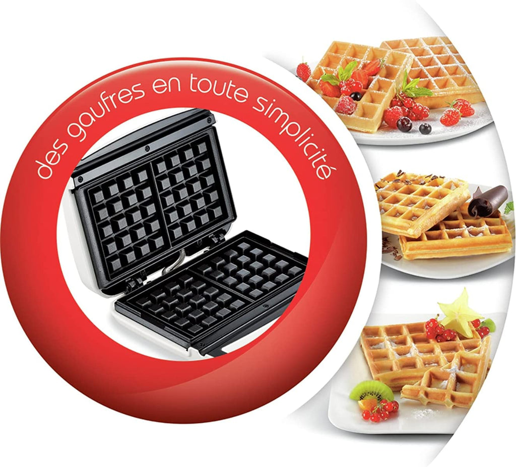 MOULINEX WAFFLE MAKER NEW WAFFLE TIME WJ170112