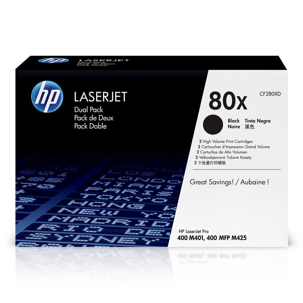 HP 80X Black LaserJet Toner Cartridge