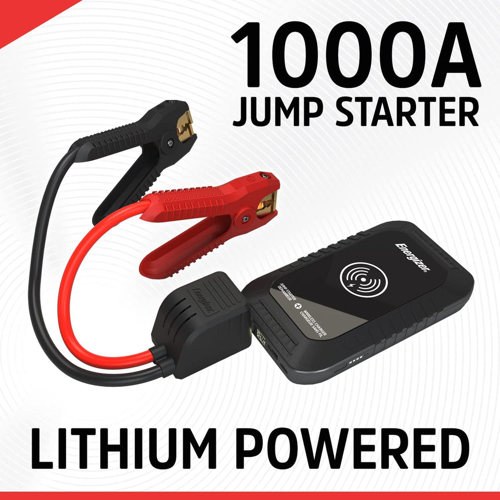 Energizer 10000mAh JE10000JP_BK 2-in-1 Jump Starter & Air Compressor