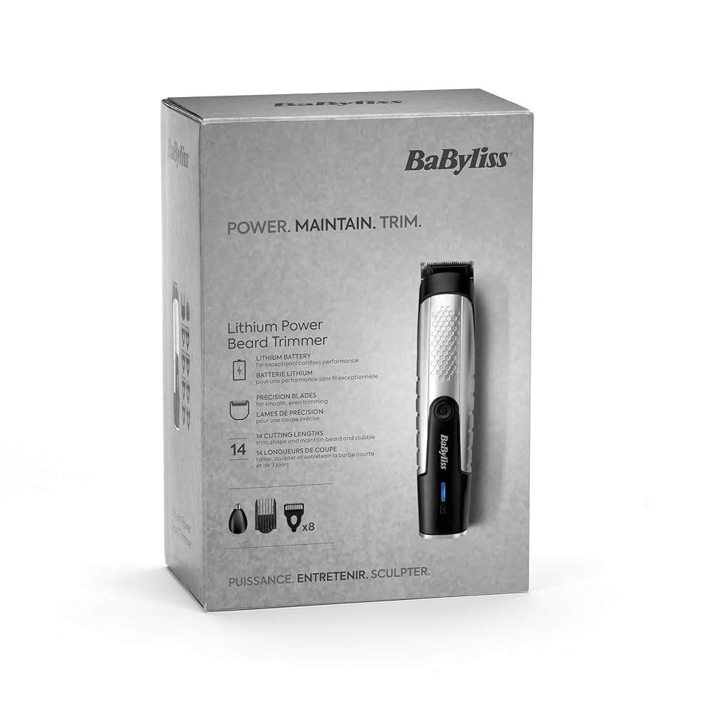 BABYLISS CORDLESS MULTIFUNCTIONAL BEARD TRIMMER