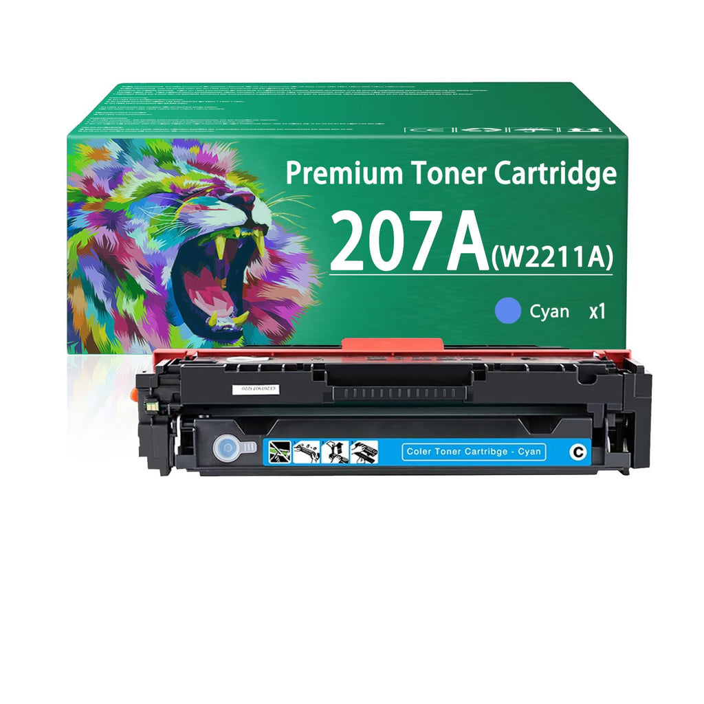 HP 207A Cyan LaserJet Toner Cartridge