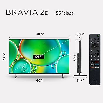 Sony BRAVIA 2 55 Inch 4K Ultra HD LED Smart TV K-55S20M2