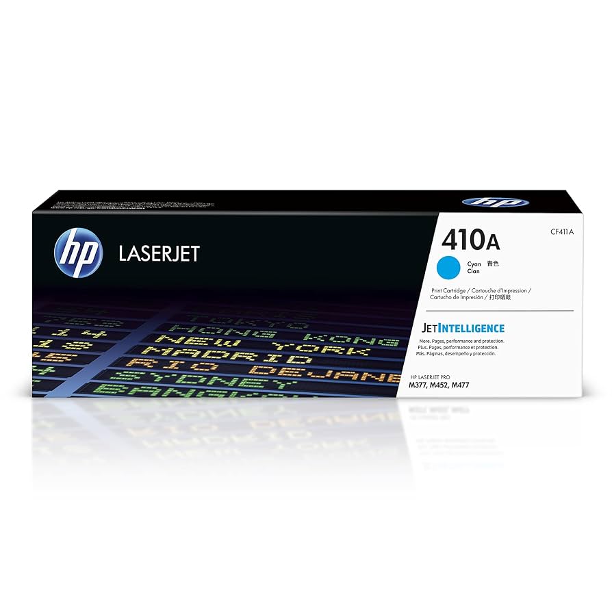 HP 410A Cyan Original LaserJet Toner Cartridge