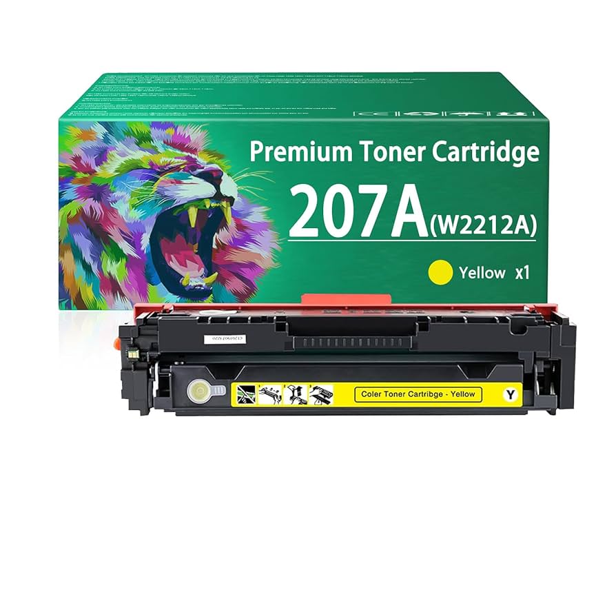 HP 207A Yellow LaserJet Toner Cartridge