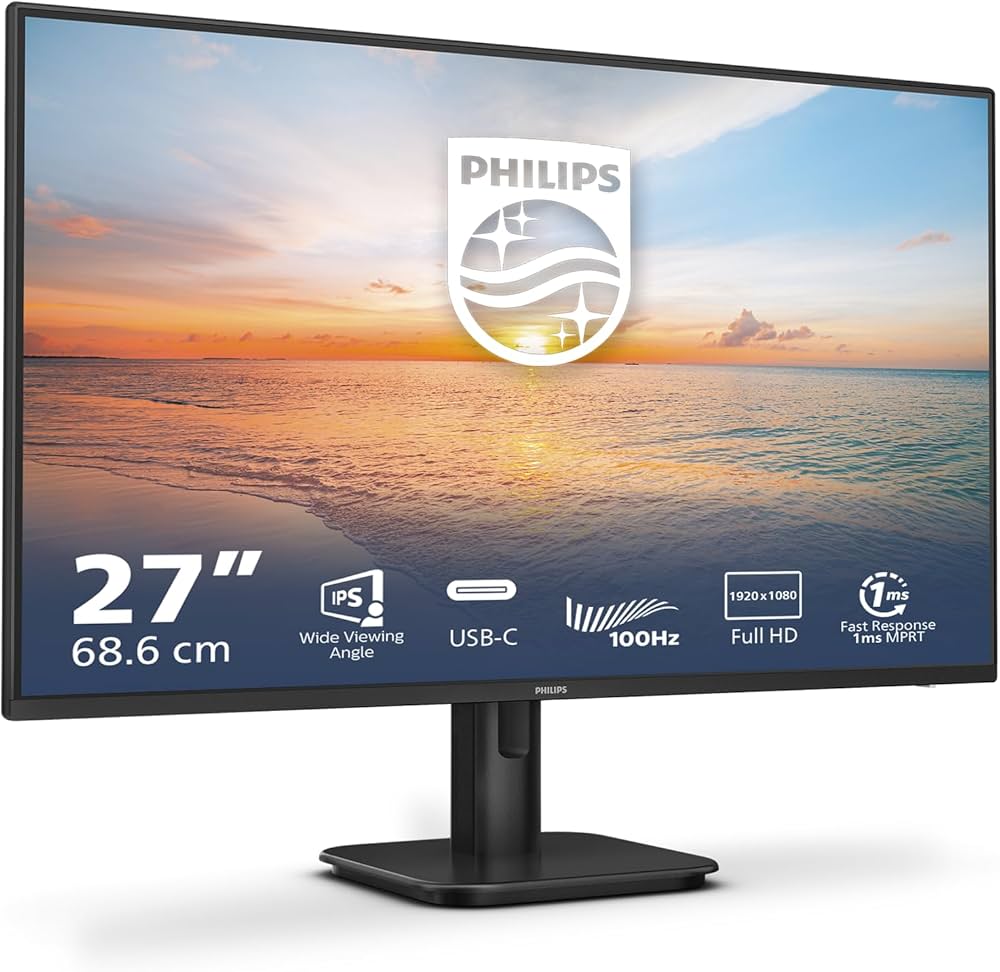 Philips 27-Inch 100Hz FHD Monitor 27E1N1300A