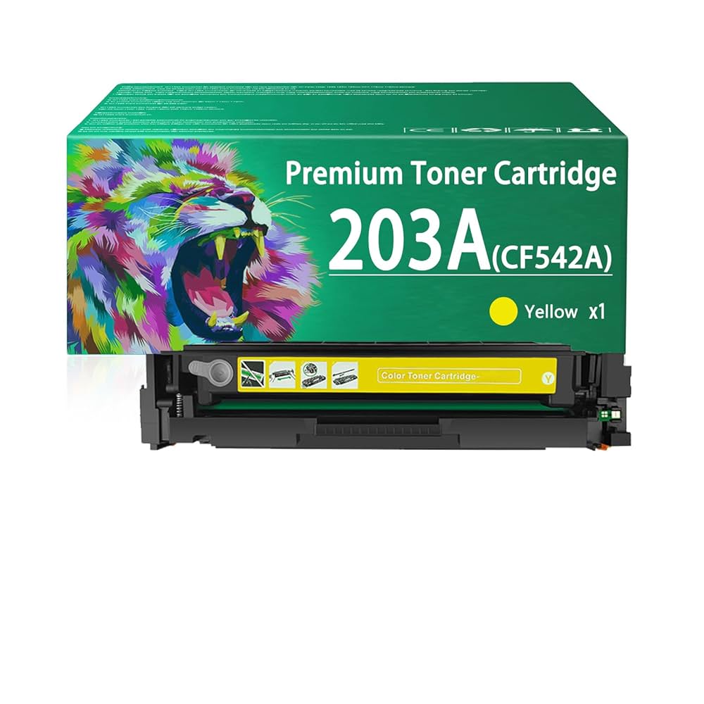 HP 203A Original Yellow LaserJet Toner Cartridge