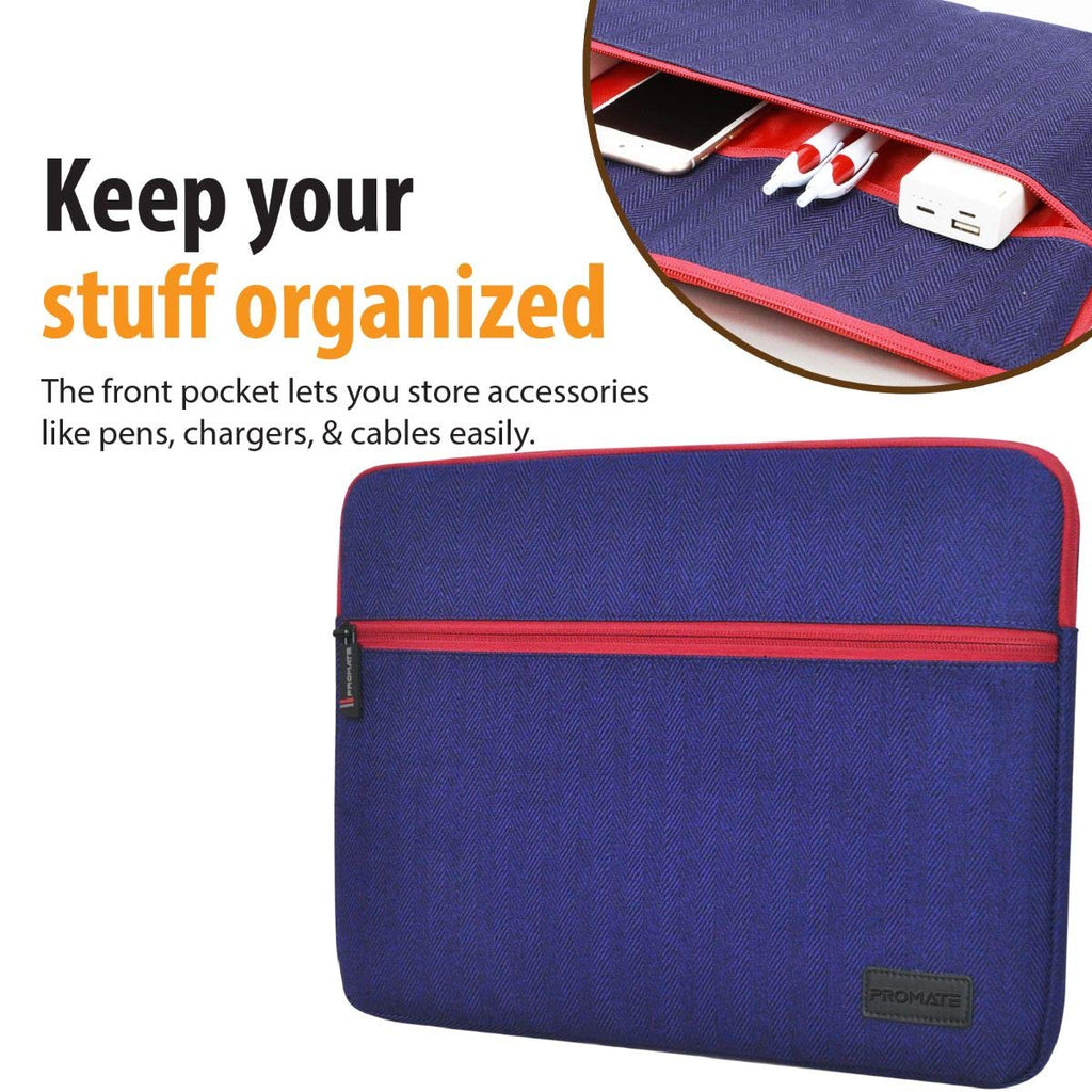 Promate Laptop Bag PORTFOLIO-L.BLUE PRO-BG-PORTFOLIO-L.BLUE