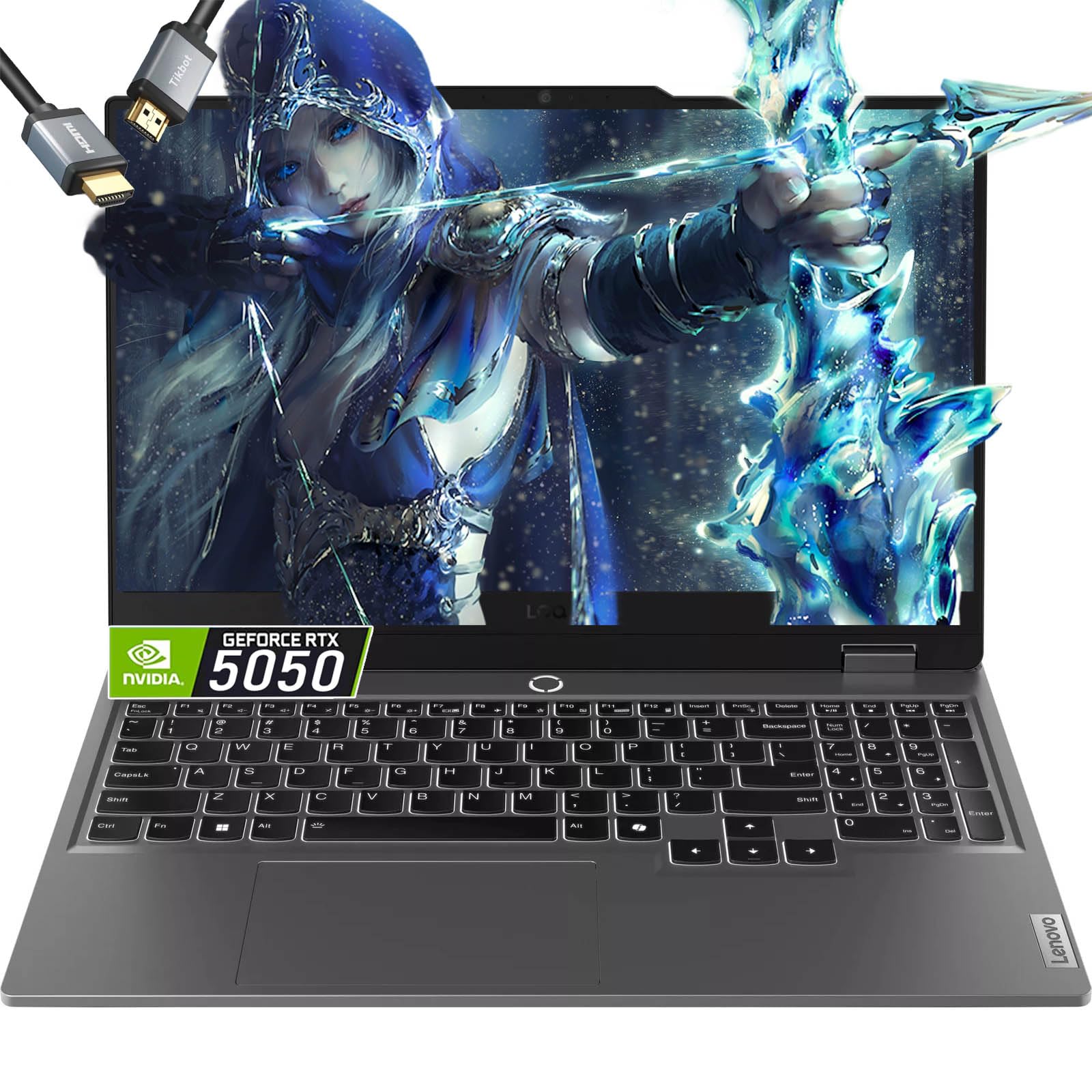 LENOVO LOQ i5-13450HX 16GB 512GB 15.6" RTX 5050 8GB W11H 3YR MOUSE 83JE01ESUE