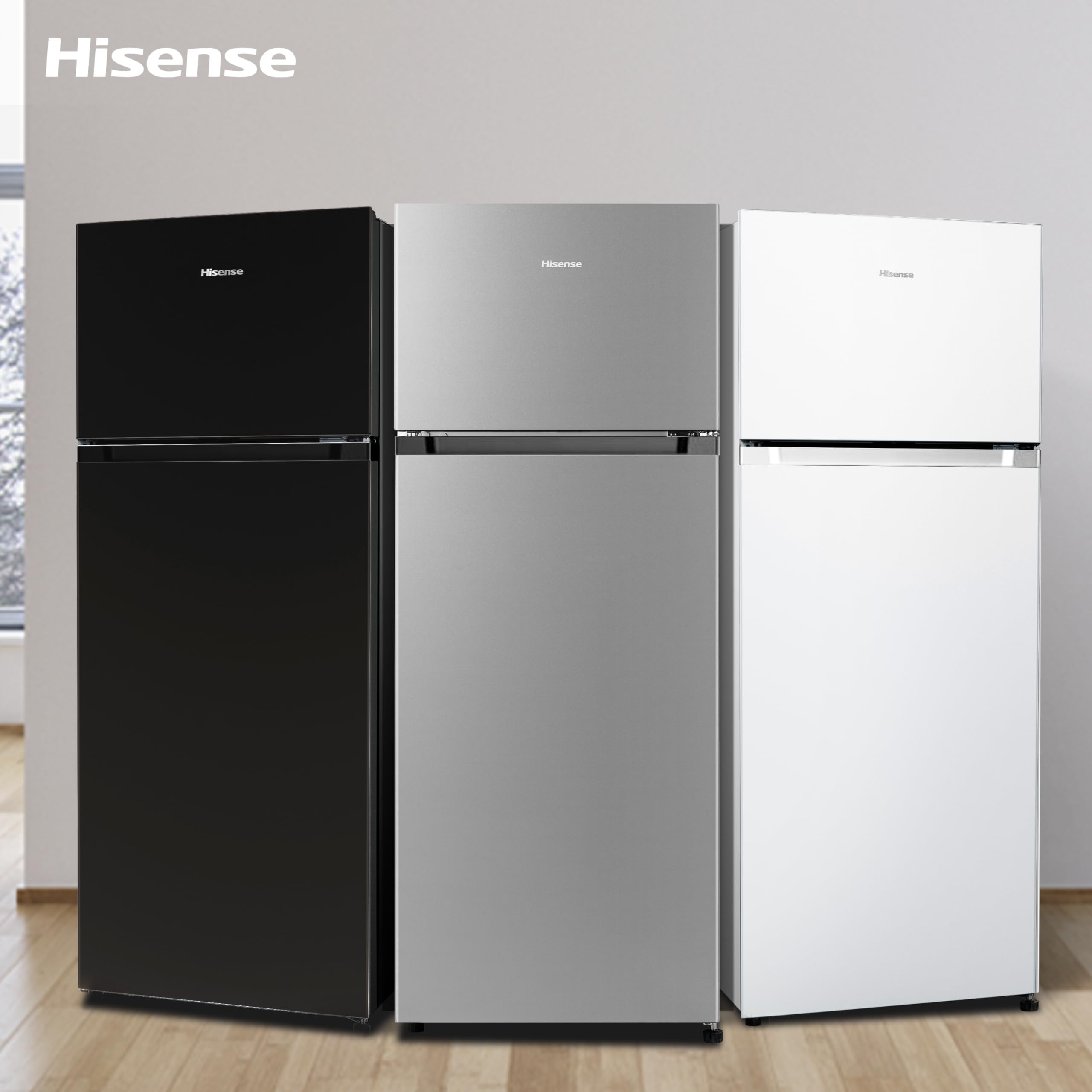 HISENSE REFRIGERATOR TOP FREEZER DEFROST ENERGY CLASS E 206 L