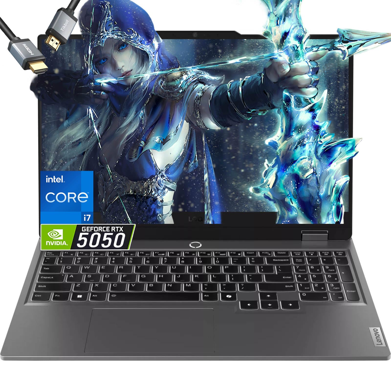 LENOVO LOQ i7-13645HX 16GB 1TB 15.6" RTX 5050 8GB W11H 3YR MOUSE 83JE01ETUE