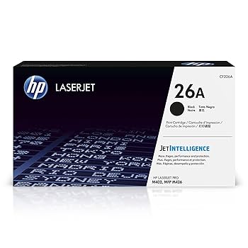 HP 26A Black Original LaserJet Toner Cartridge