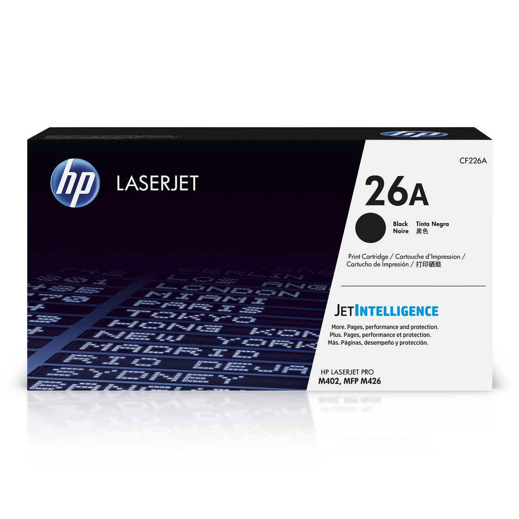 HP 26A Black Original LaserJet Toner Cartridge