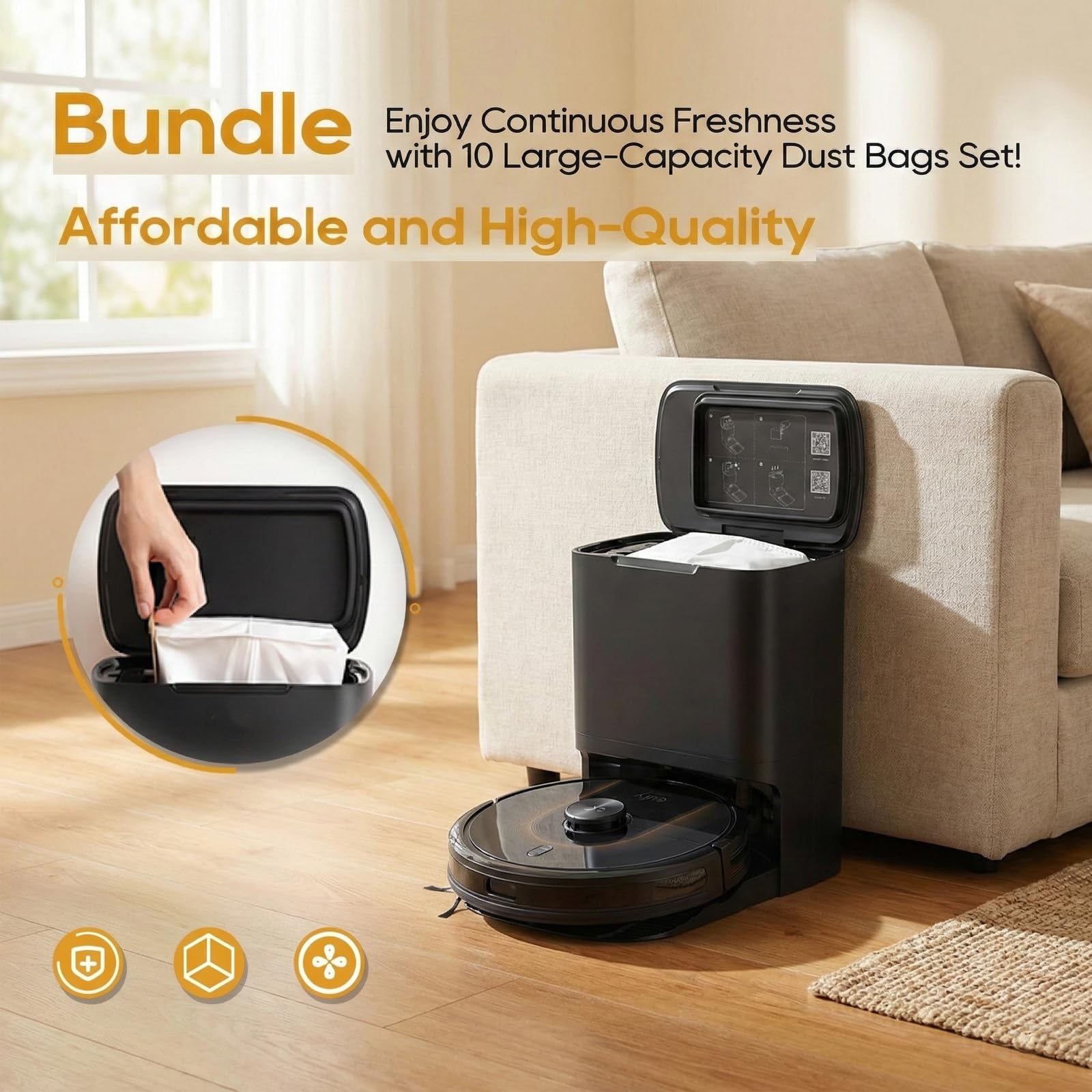 EUFY DUST BAGS (L60 HYBRID SES) T29C6121