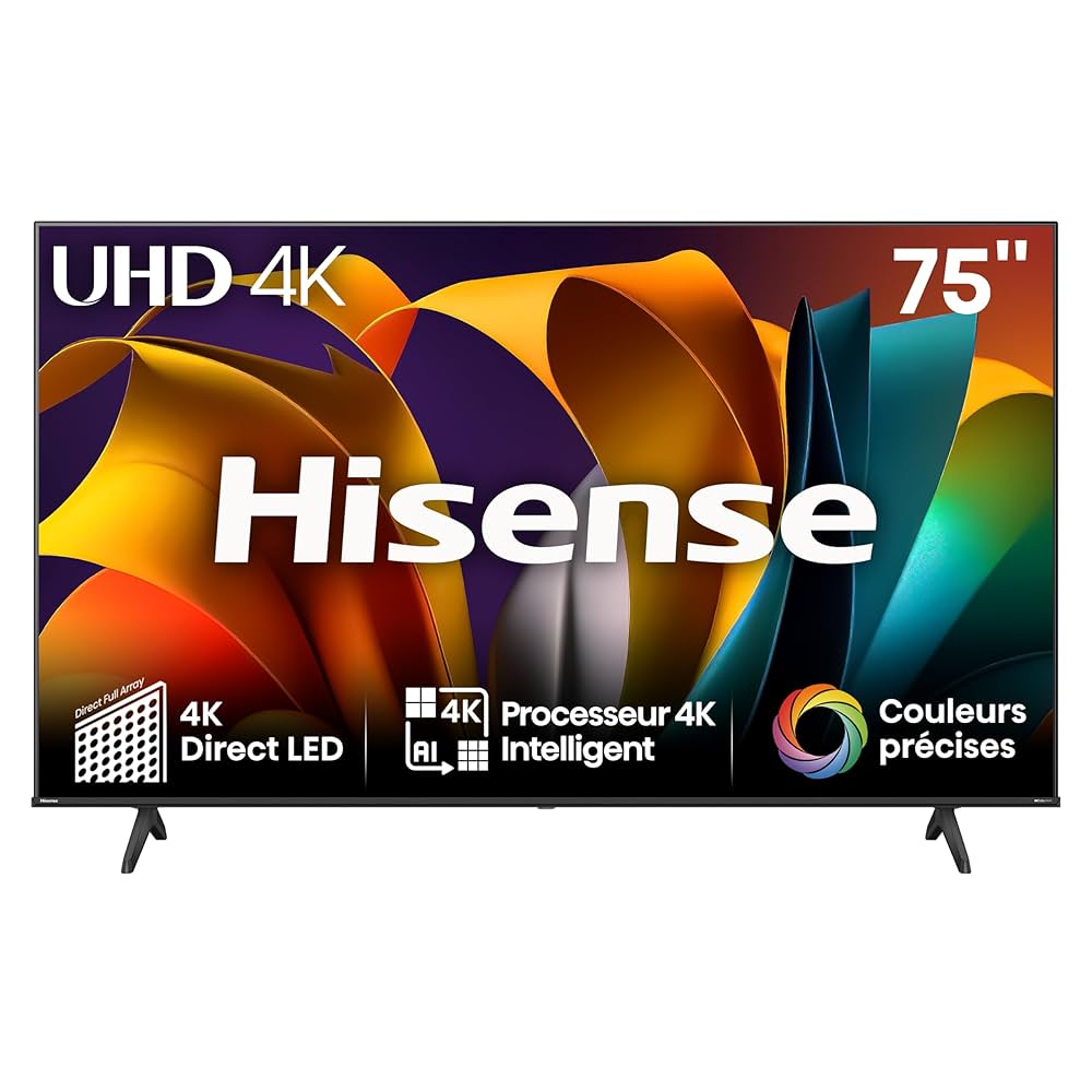 HISENSE SMART TV UHD (4K)  75 INCH