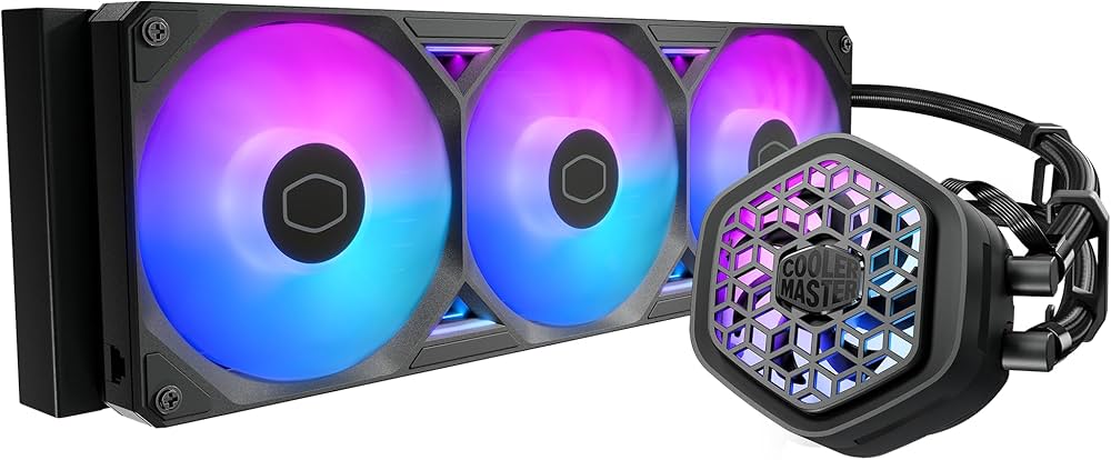 Cooling System Cooler Master MasterLiquid Atmos II 360 LCD BLACK (MLX-D36M-A25SZ-L1) CS-CM-MLX-D36M-A25SZ-L1-BLACK