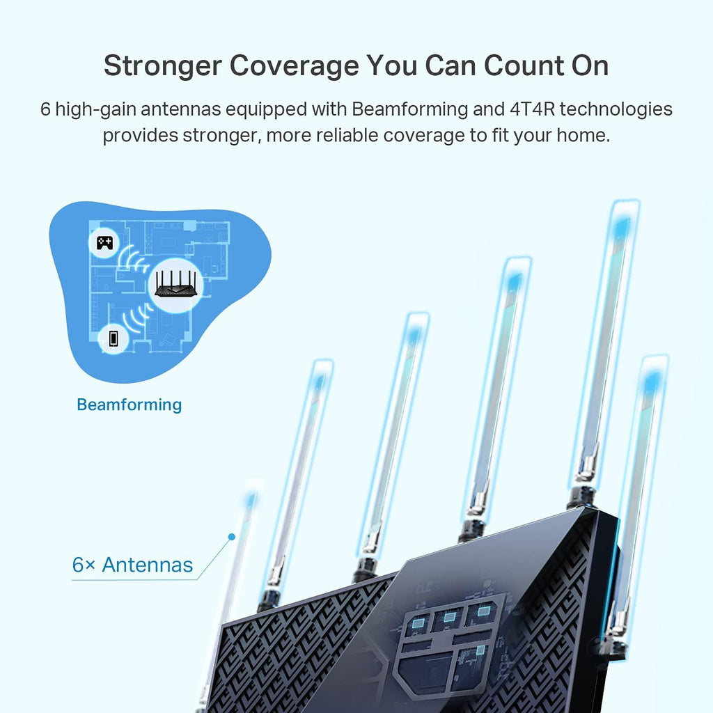 TP-Link AX5400 Dual Band Wi-Fi 6 Router (Archer AX73)
