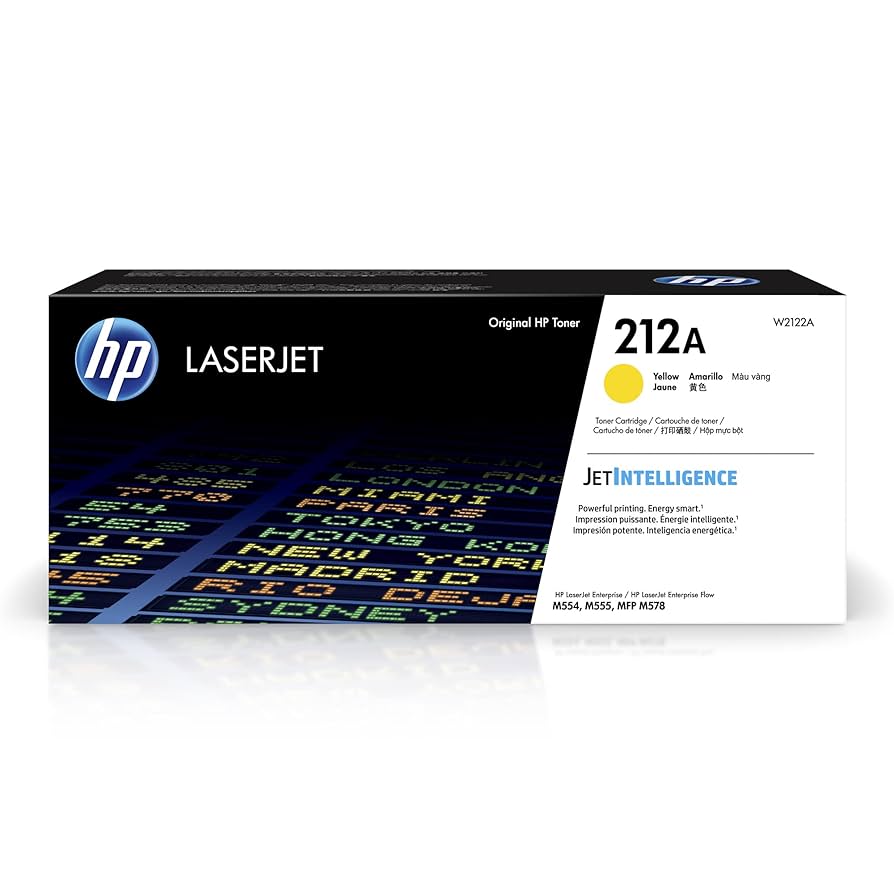 HP 212A Yellow  Original LaserJet Toner Cartridge