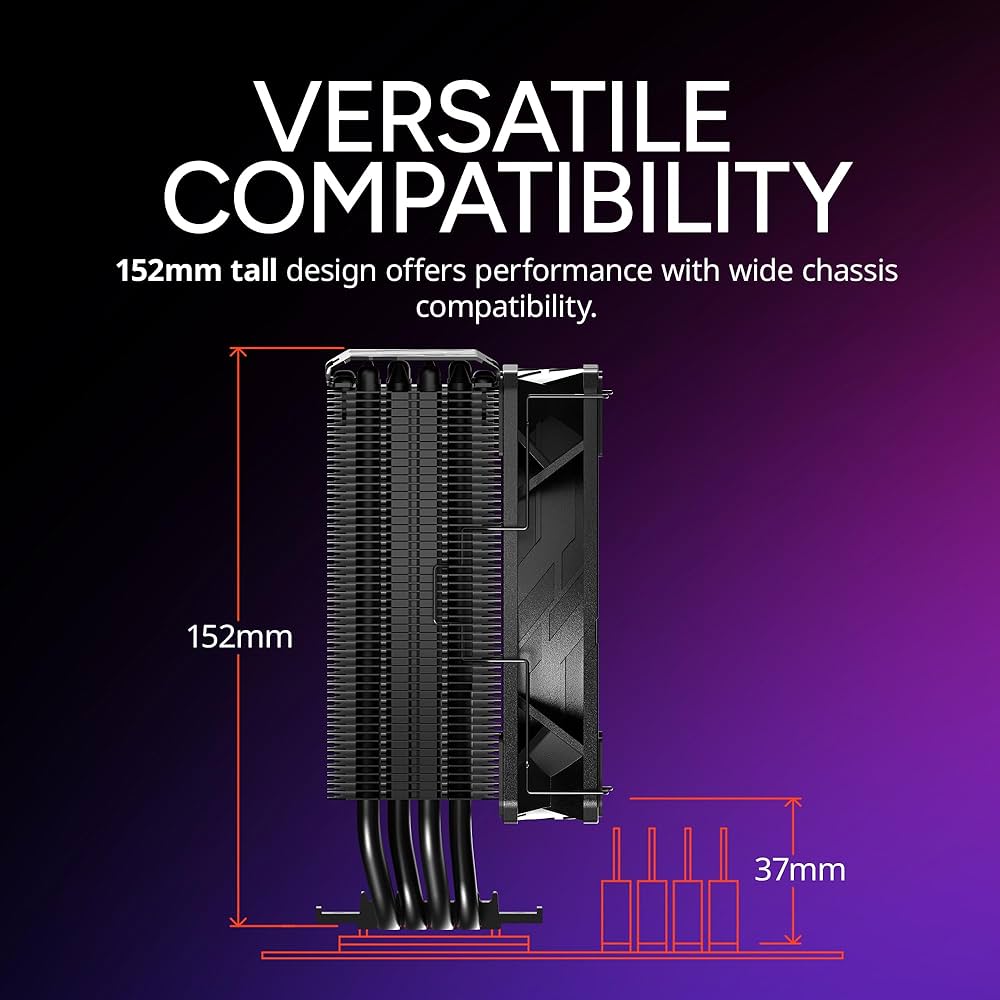 Cooling System Cooler Master Hyper 212 Pro (RR-212S-25PZ-R1) CS-CM-Hyper 212 Pro-RR-212S-25PZ-R1