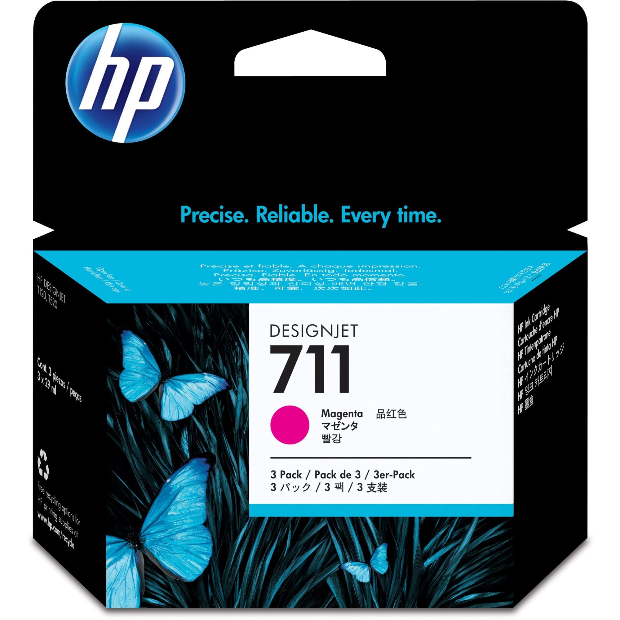 HP 711 29-ml Magenta Ink Cartridge