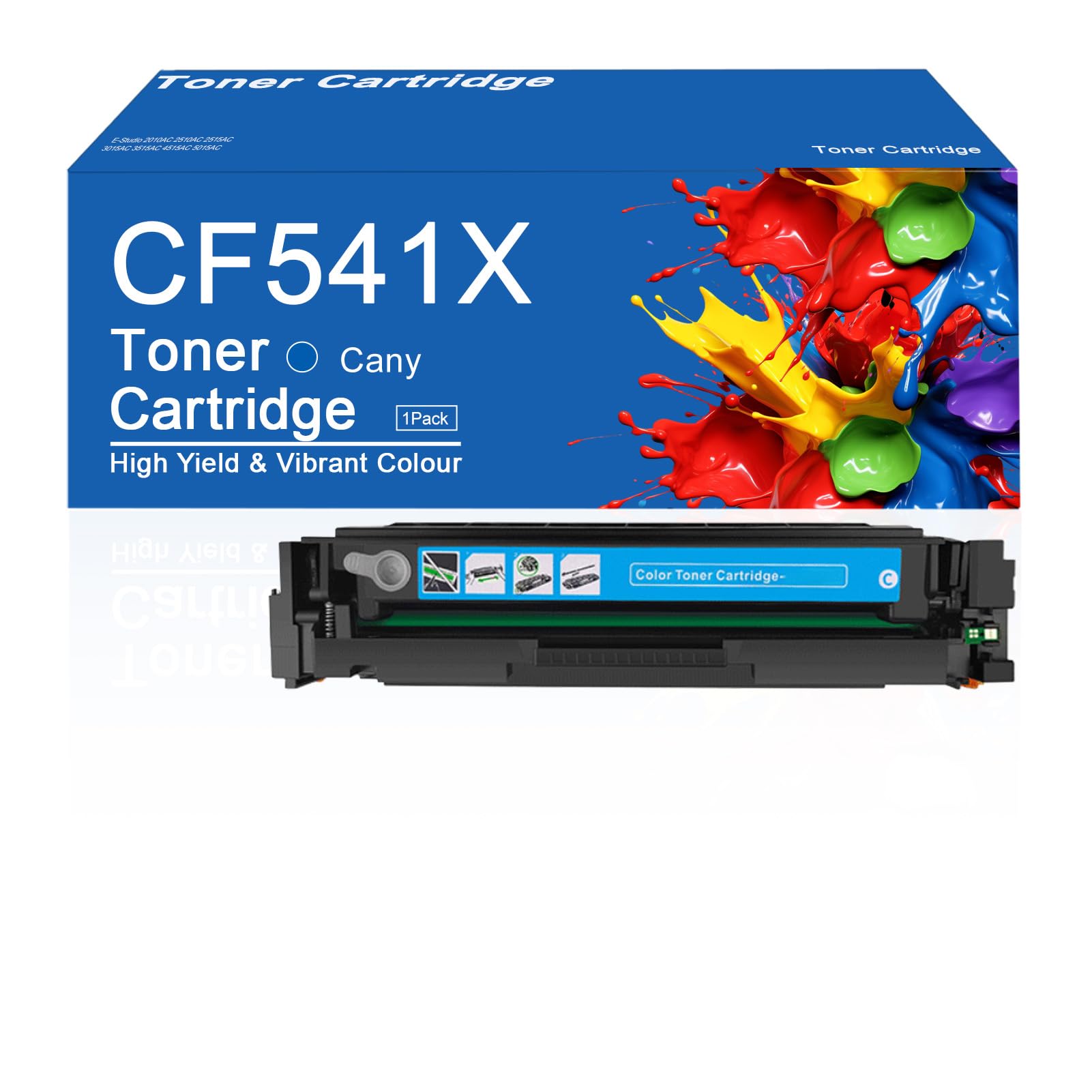 HP 203X High Yield Cyan Original LaserJet Toner Cartridge