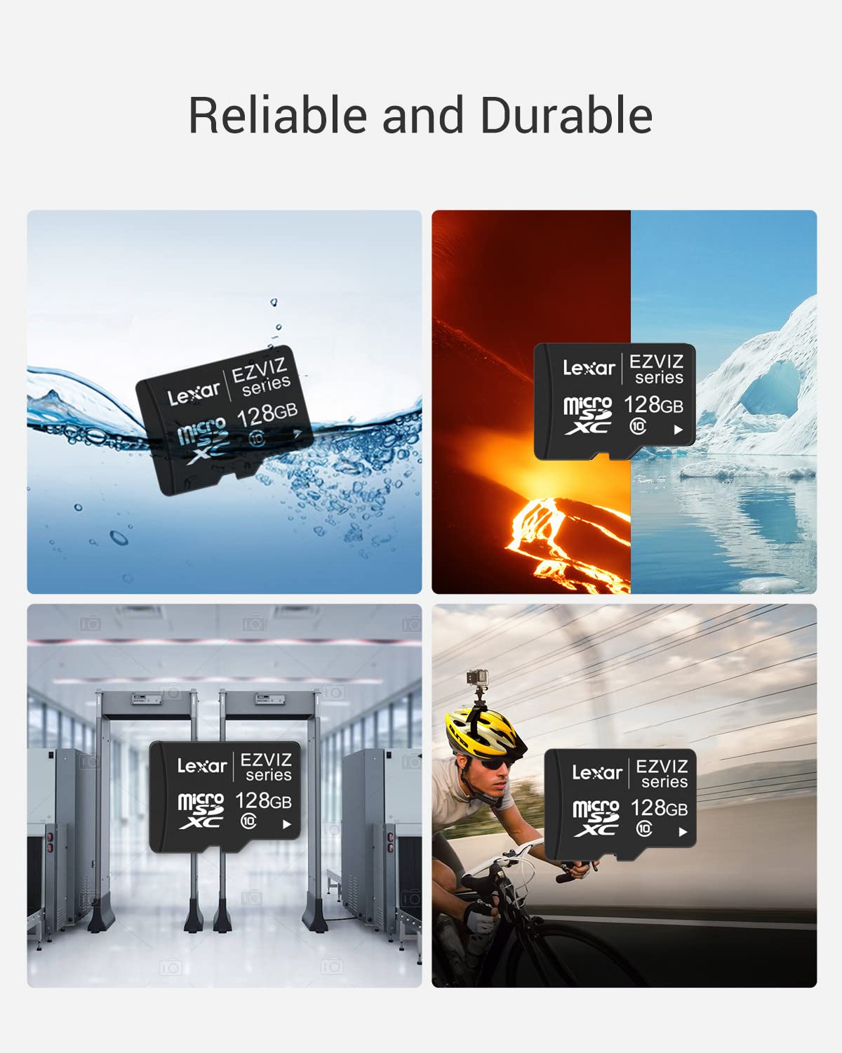 EZVIZ MicroSDHC Surveillance 128 GB