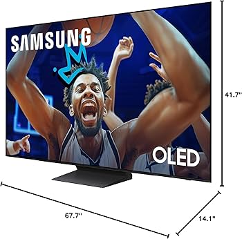 SAMSUNG TELEVISION  77” AI OLED 4K SMART TV WITH NEURAL QUANTUM PROCESSOR TQ77S90DAEXXC TQ77S90DAEXXC