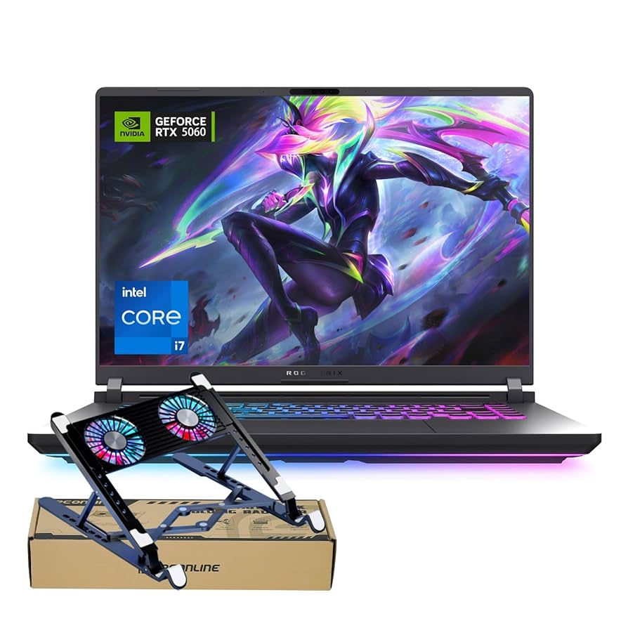 ASUS ROG Strix G16 Core i7-14650HX 16GB DDR5 1TB SSD 16” 165Hz RTX 5050 8GB W11H Gaming Laptop
