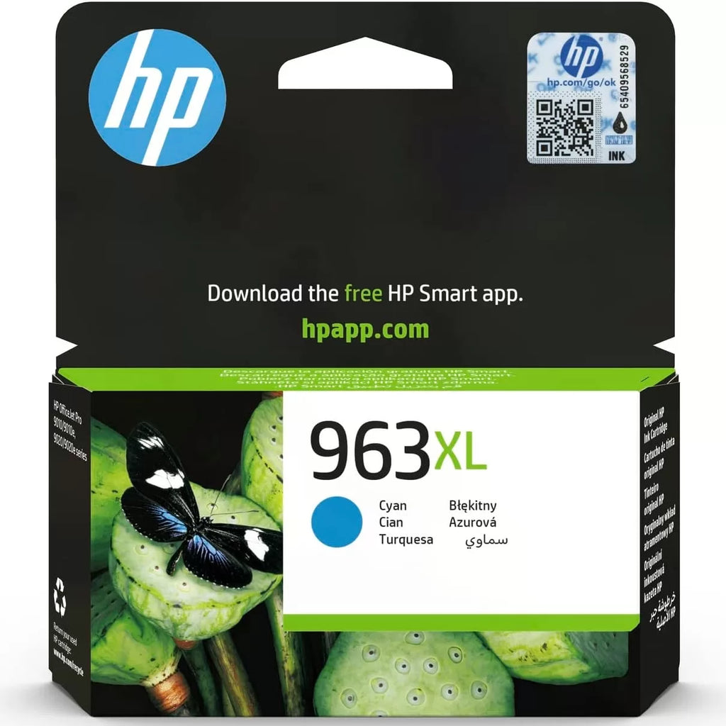 HP 963XL High Yield Cyan Original Ink Cartridge