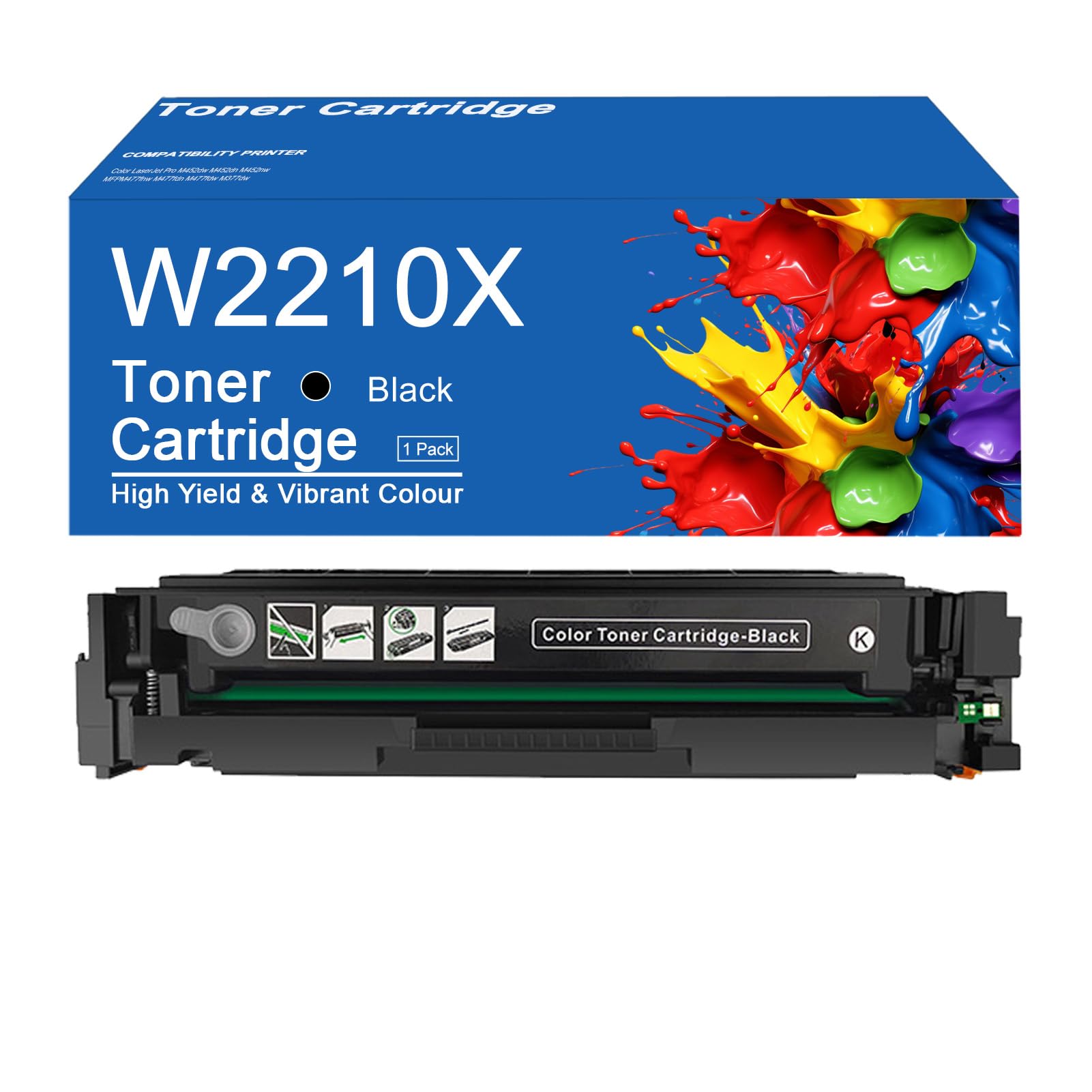 HP 207X Black LaserJet Toner Cartridge