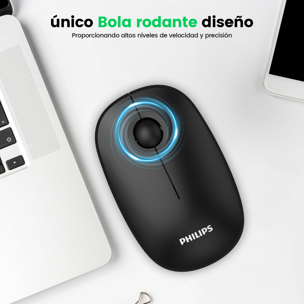 Philips Mouse Wireless SPK7378 Black MW-PH-SPK7438
