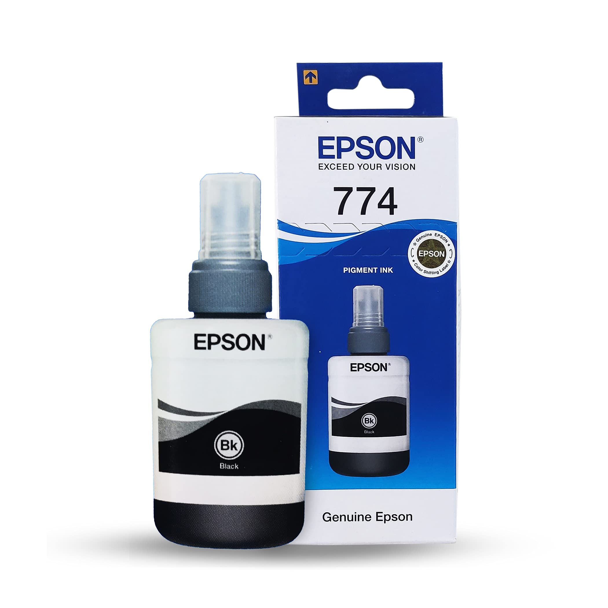 EPSON T7741 PIGMENT BLACK INK BOTTLE 140ML (L655, L1455)