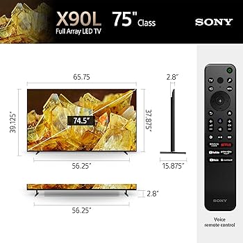 Sony 75" 4K Ultra HD TV X90L XR-75X90L