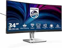 Philips 34 Inch Curved Monitor 100Hz with Speakers