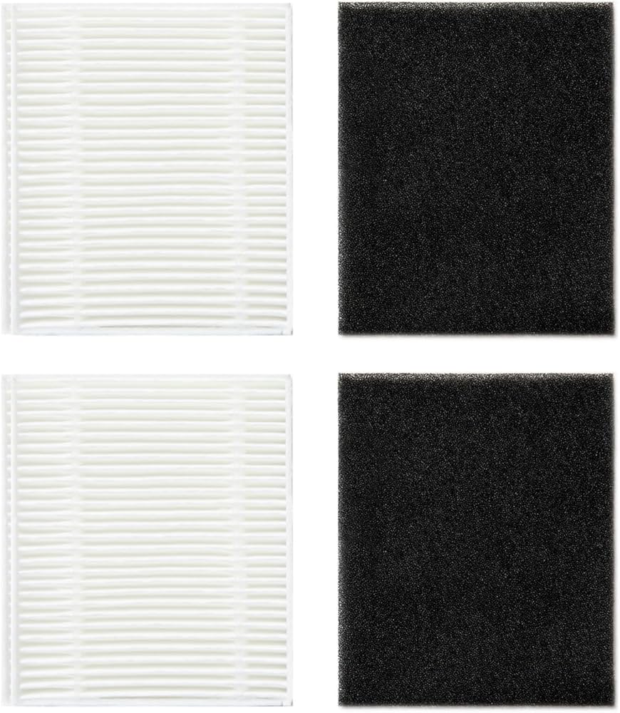 Replacement Washable Filter for Robot Vacuum, Compatible with L50, L60, L60 SES, L50 SES, G50, G50 Hybrid T29C7121