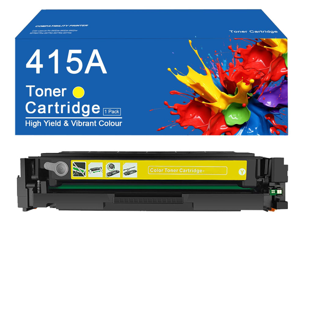 HP 415A Yellow LaserJet Toner Cartridge