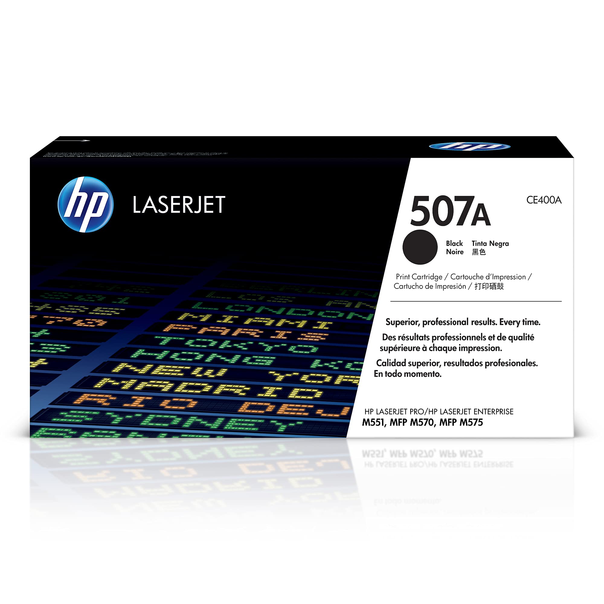 HP 507A Black LaserJet Toner Cartridge