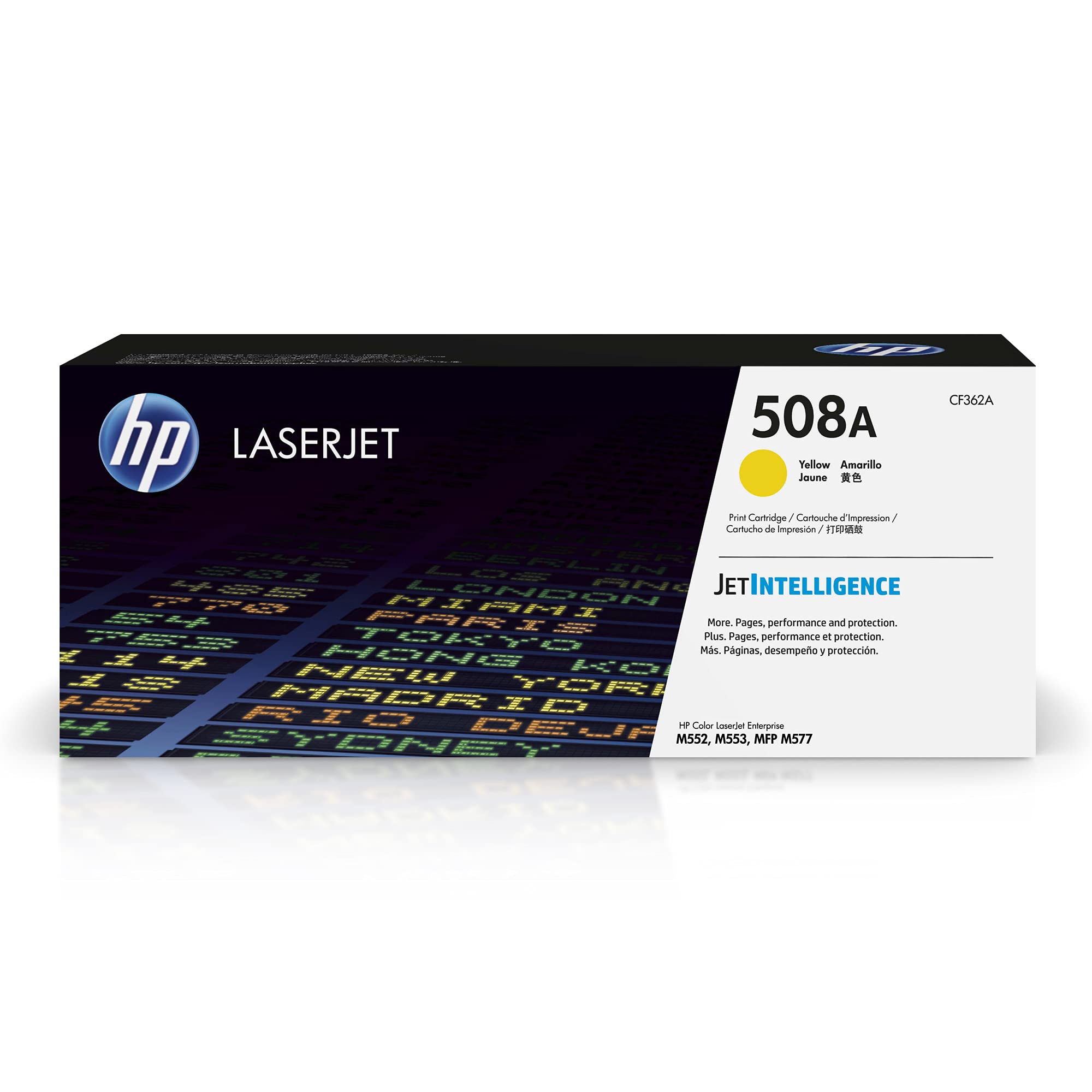 HP 508A Yellow Original LaserJet Toner Cartridge