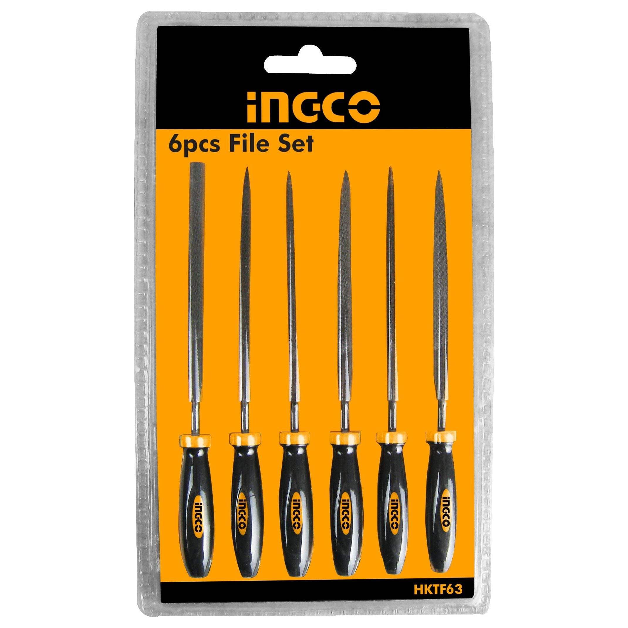 INGCO FILE SET  SET OF 6 PCS