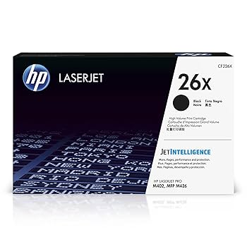 HP 26X High Yield Black Original LaserJet Toner Cartridge