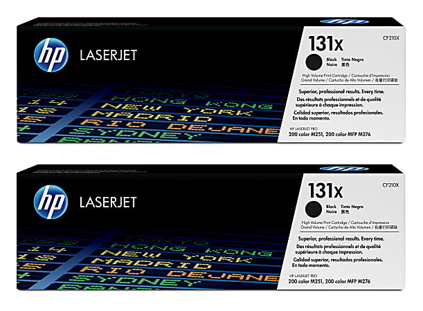 HP 131X High Yield Black Original LaserJet Toner Cartridge